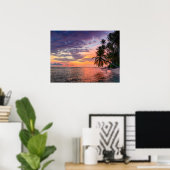 Beach Sunset posters (Thuiskantoor)