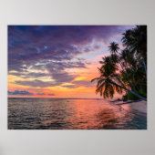 Beach Sunset posters (Voorkant)