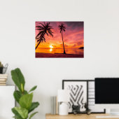 Beach Sunset posters (Thuiskantoor)