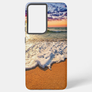 Beach Sunset Samsung Galaxy Hoesje