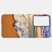 Beach Sunset Samsung Galaxy Hoesje (Achterkant horizontaal)