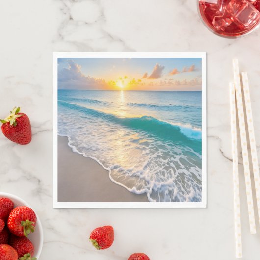 Beach Sunset Servet (Insitu)