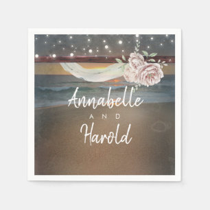 Beach Sunset Servetten