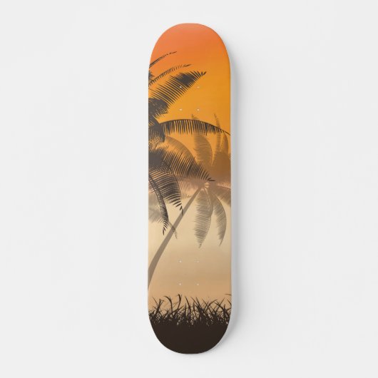 Beach Sunset Skateboard (Voorkant)
