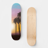 Beach Sunset Skateboard (Voorkant)