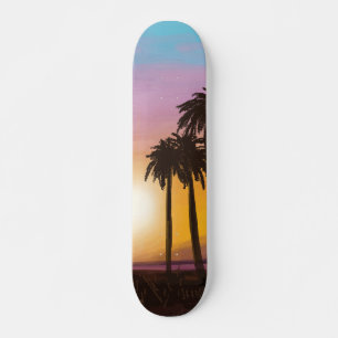 Beach Sunset Skateboard