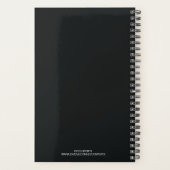 Beach Sunset Surfer Planner (Achterkant)