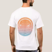 Beach Sunset T-shirt (Achterkant)