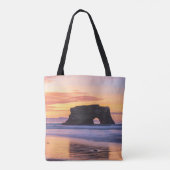 Beach Sunset Tote Bag (Achterkant)