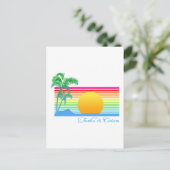 Beach Sunset Turks Caicos Briefkaart (Staand voorkant)