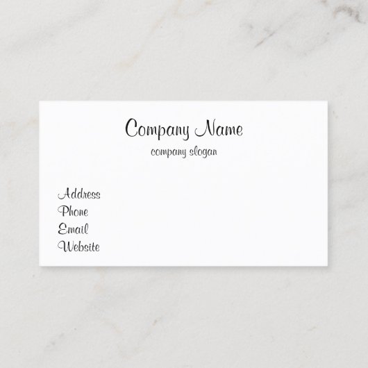 Beach Sunset Visitekaartjes #13 (Achterkant)