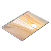 Beach Sunset Waterverf | Mooi geel Notitieboek (Linkerzijde)