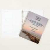 Beach Sunset Work Corporate Business Executive Planner (Display)