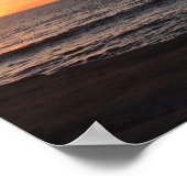 Beach Sunset Zee Photo Poster (Hoek)