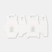 Beach Sunshine Hier komt het Son Baby shower Bedankdoosjes (Uitgevouwen)