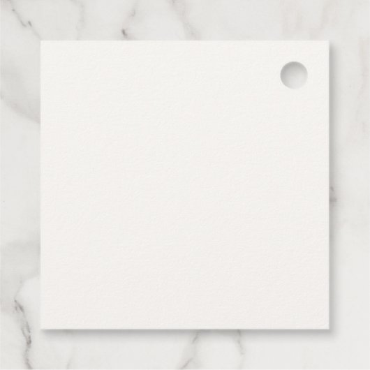 Beach Sunshine Hier komt het Son Baby shower Bedankjes Labels (Achterkant)