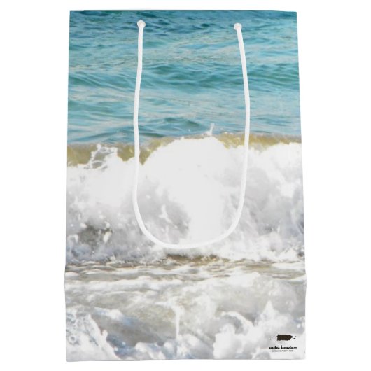 Beach Surf Medium Cadeauzakje (Achterkant)