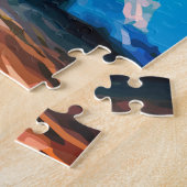 Beach Surfing Big Wave Ride Legpuzzel (Zijkant)