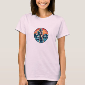 Beach Surven Girl T-shirt