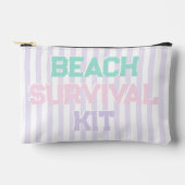 Beach Survival Kit Schattigee pastel & lavendel st Etui (Voorkant)