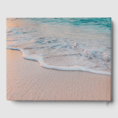 Beach Sympathie begrafenis Memorial Gastenboek (Achterkant)