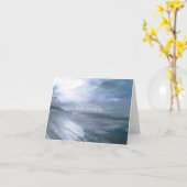 Beach Sympathy Card Kaart (Gele Bloem)