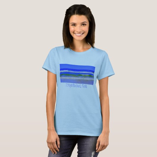Beach T-shirt (Voorkant volledig)