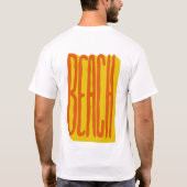 Beach T-shirt (Achterkant)