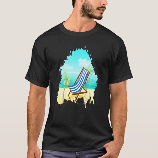 Beach T-shirt (Voorkant)