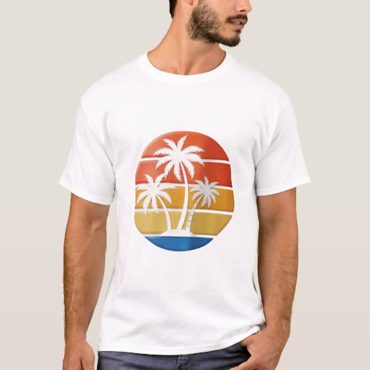 Beach T-shirt (Voorkant)