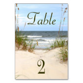 Beach Table Kaart (Voorkant)