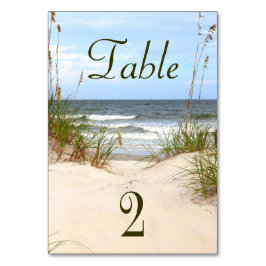 Beach Table Kaart