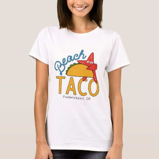 Beach Taco Shirt (Voorkant)