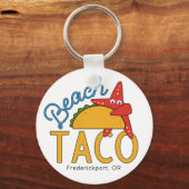 Beach Taco Sleutelhanger (Voorkant)