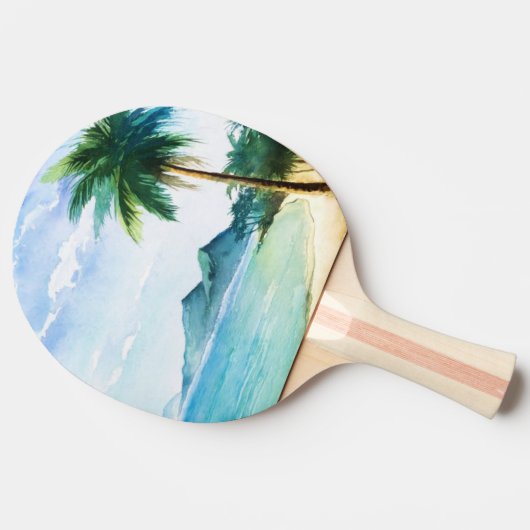 Beach Tafeltennisbatje (Zijkant)