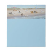 Beach Tails Note Pad Notitieblok (Voorkant)