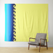 Beach Tapestry, Tapiz de Playa Wandkleed (In Situ (horizontaal))