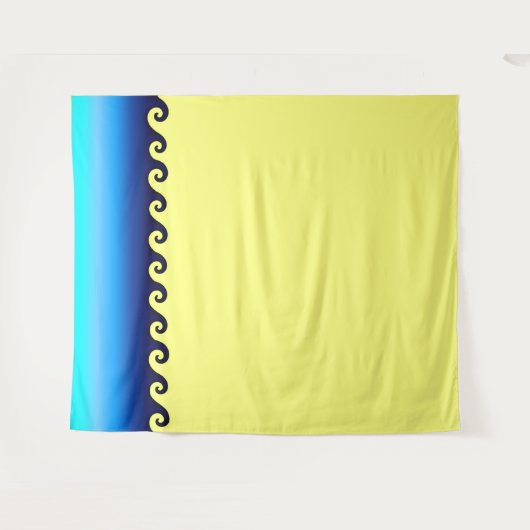 Beach Tapestry, Tapiz de Playa Wandkleed (Voorkant (horizontaal))