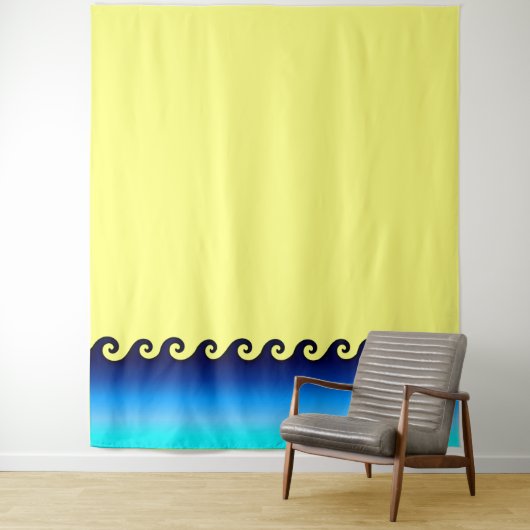 Beach Tapestry, Tapiz de Playa Wandkleed (In situ)