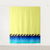 Beach Tapestry, Tapiz de Playa Wandkleed (Voorkant)