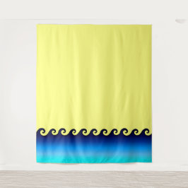 Beach Tapestry, Tapiz de Playa Wandkleed