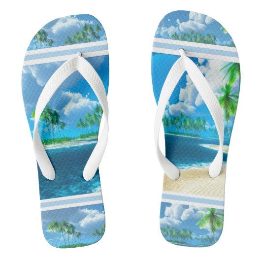 Beach Teenslippers (Voetbed)