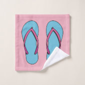 Beach Teenslippers Bad Handdoek (Wasdoekje)