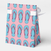 Beach Teenslippers Bedankdoosjes (Achterkant)