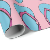 Beach Teenslippers Cadeaupapier (Rol Hoek)