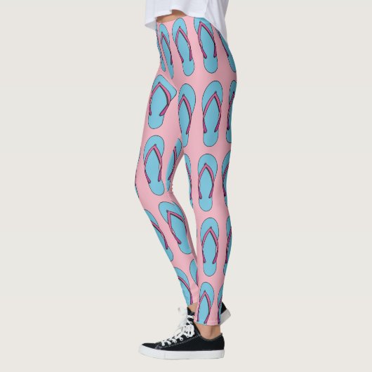Beach Teenslippers Leggings (Links)