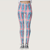 Beach Teenslippers Leggings (Voorkant)