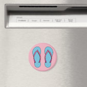 Beach Teenslippers Magneet (Insitu (Vaatwasser))