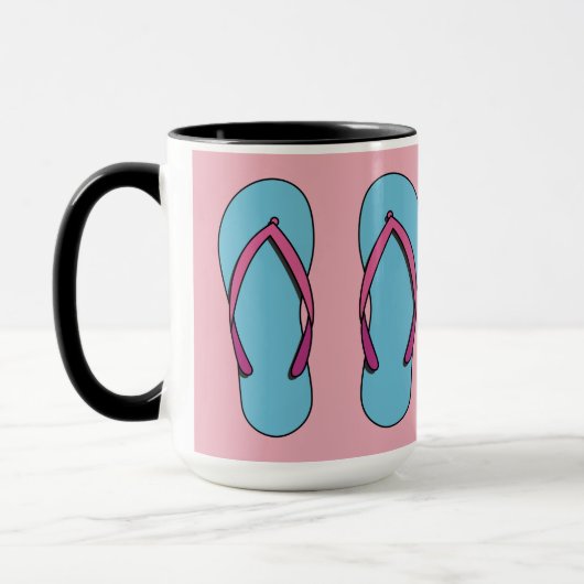 Beach Teenslippers Mok (Links)