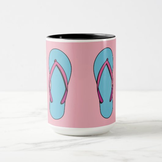 Beach Teenslippers Mok (Midden)